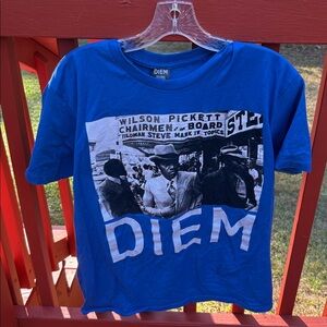 Blue DIEM Graphic T-Shirt